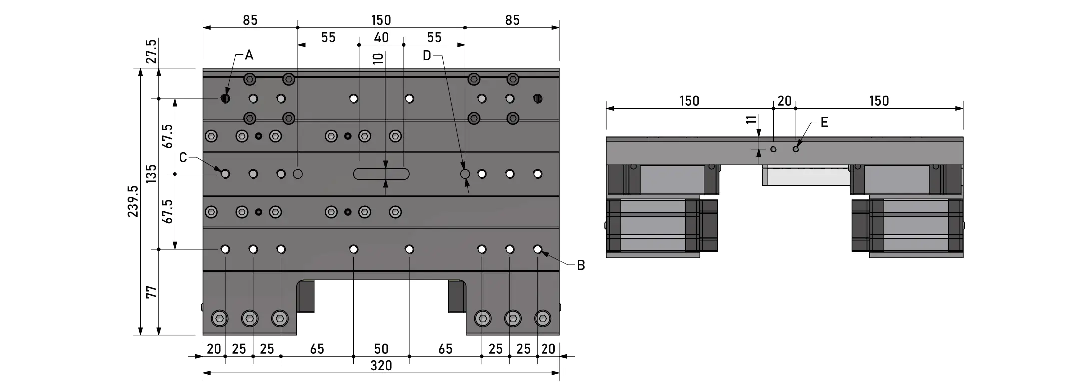 Konok - dimensione carro