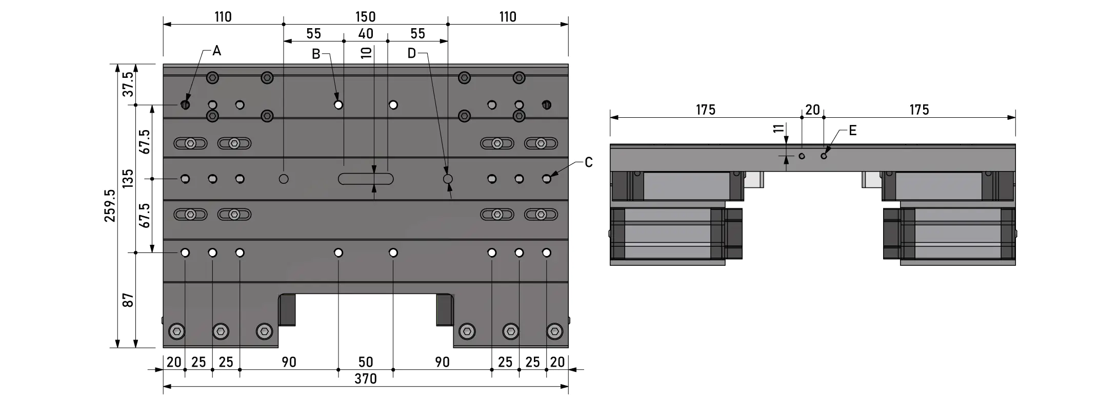 Konok - dimensione carro