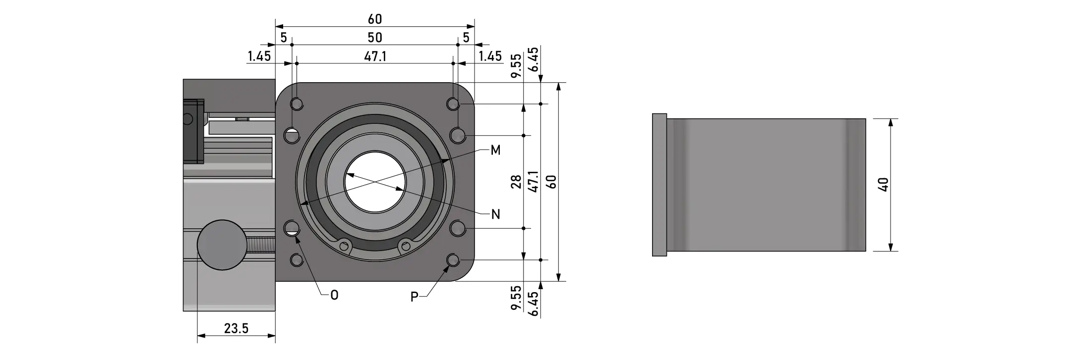 Konok - dimensione testata motore