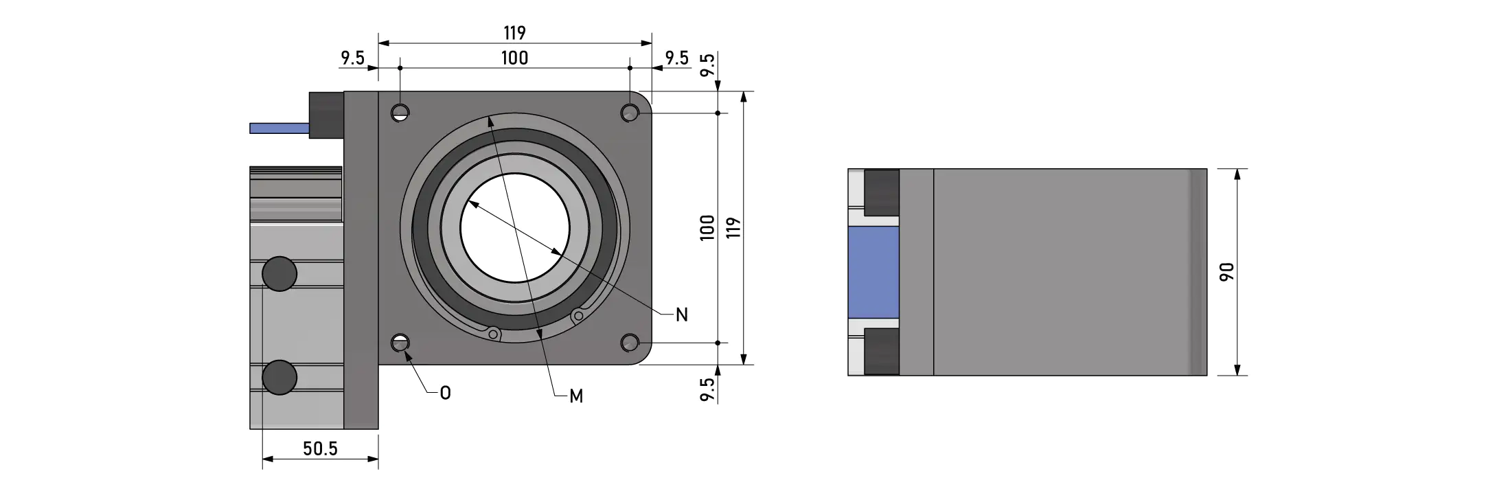 Konok - dimensione testata motore