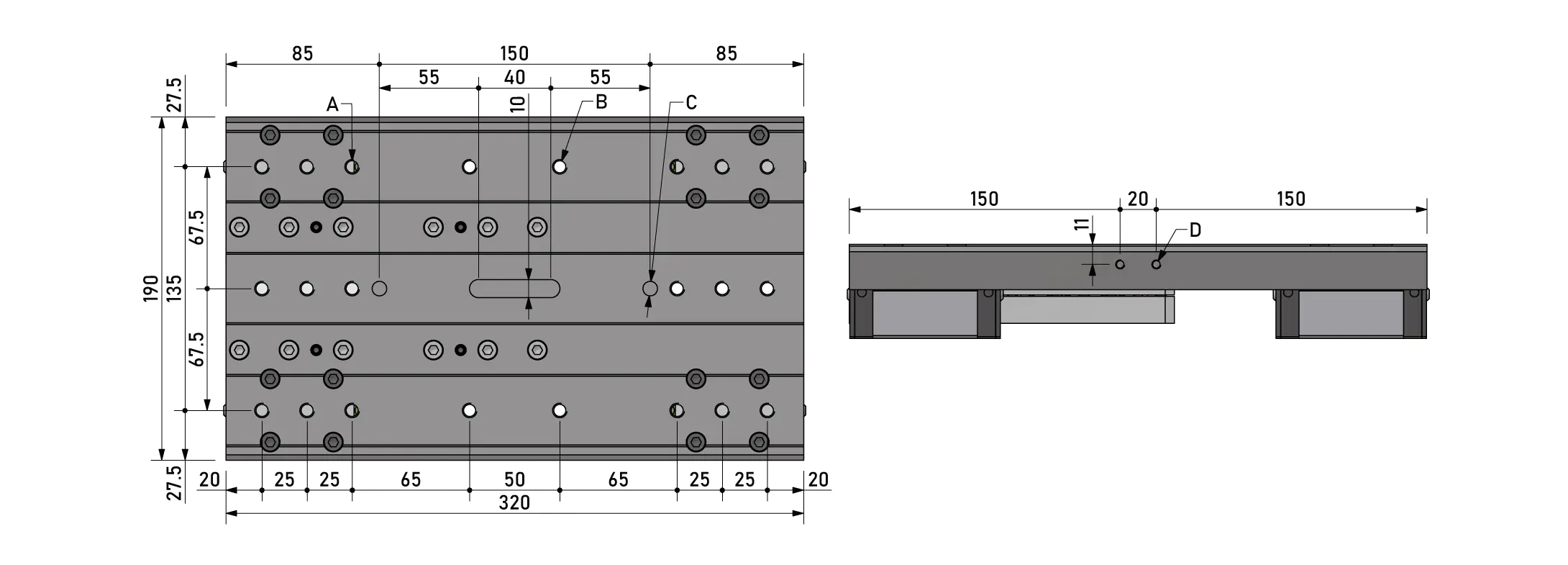 Konok - dimensione carro