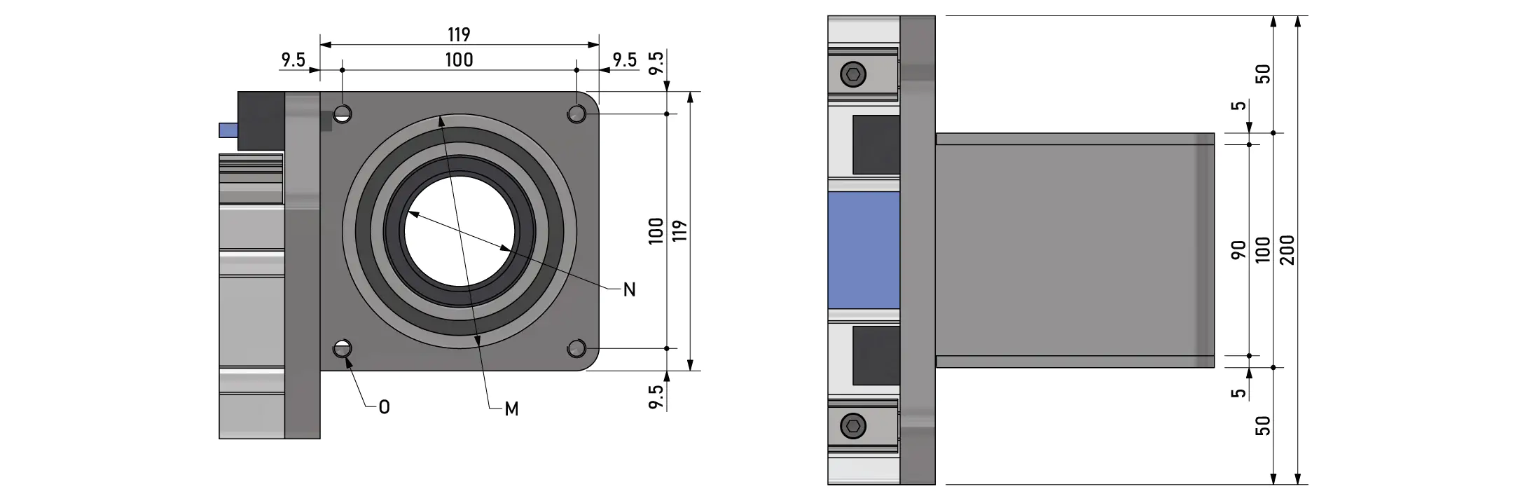 Konok - dimensione testata motore