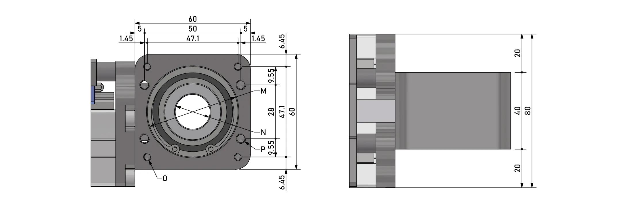 Konok - dimensione testata motore