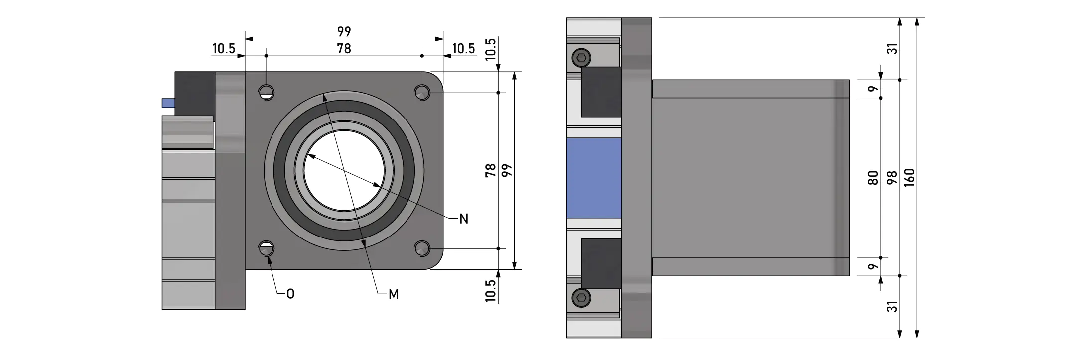 Konok - dimensione testata motore