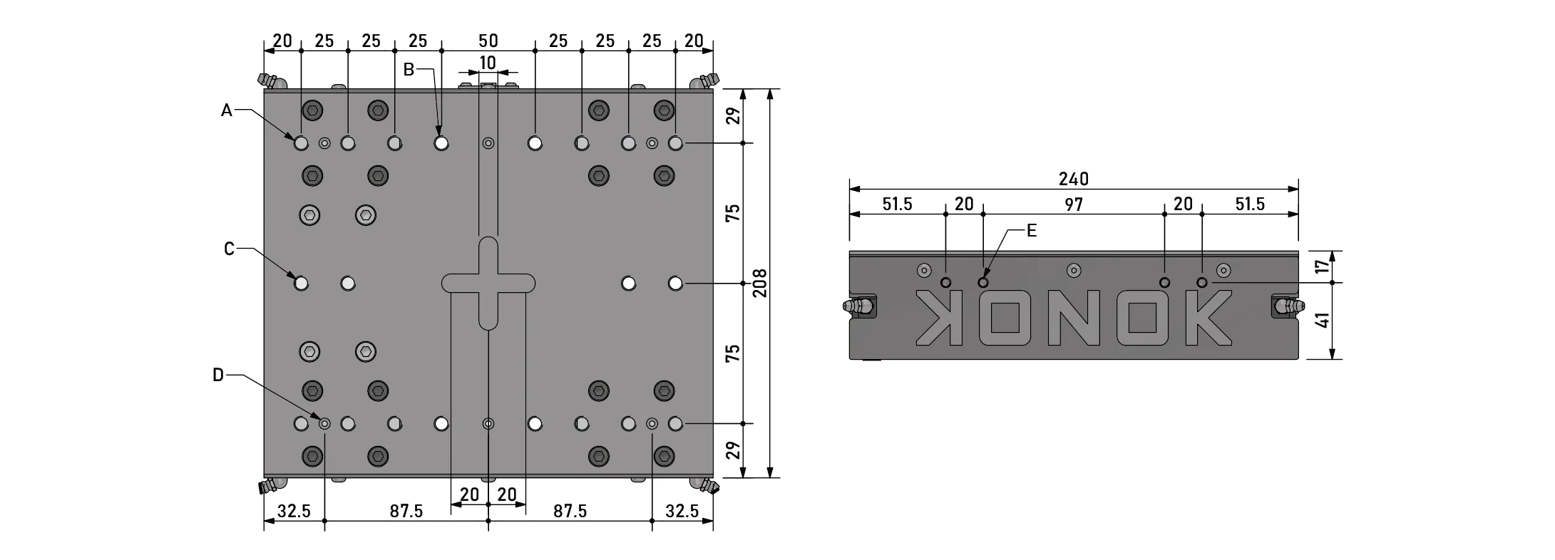 Konok - dimensione carro