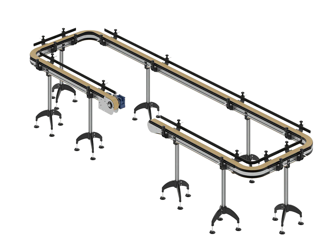 Trasportatore a catena table top